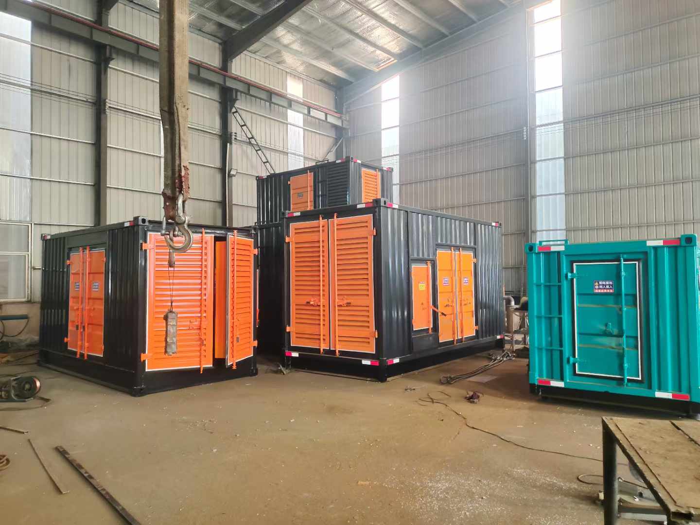 蒸湘500kw柴油发电机组可以带动多少功率设备?